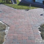 Before sealing walkway with brick paver sealer